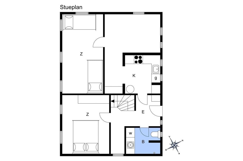Interieur 1-15 Vakantiehuis 7017, Fruekildevej 17, DK - 4793 Bogø By