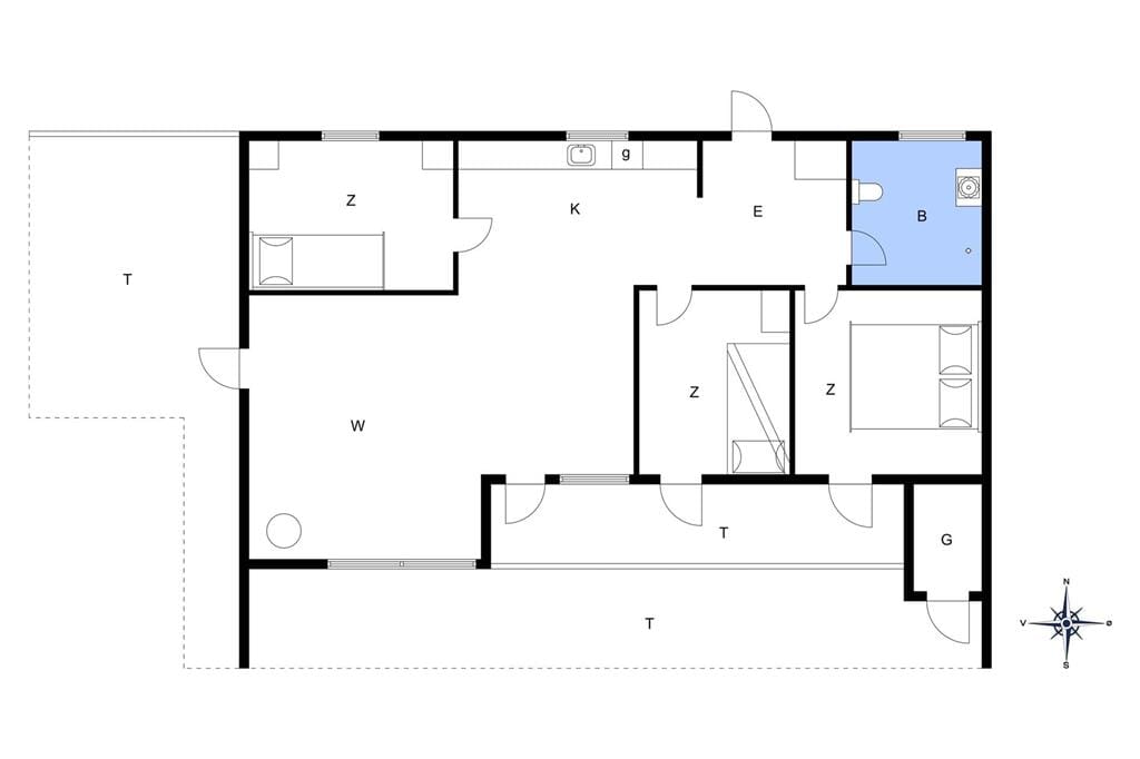 Interieur 1-148 Vakantiehuis TV1053, Havtornvej 2, DK - 9881 Bindslev