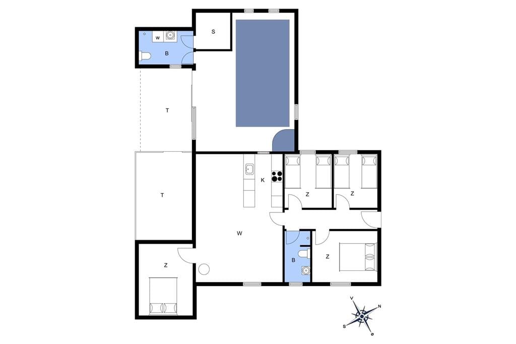 Innenausstattung 1-3 Ferienhaus L16122, Kærneøksevej 13, DK - 9640 Farsø