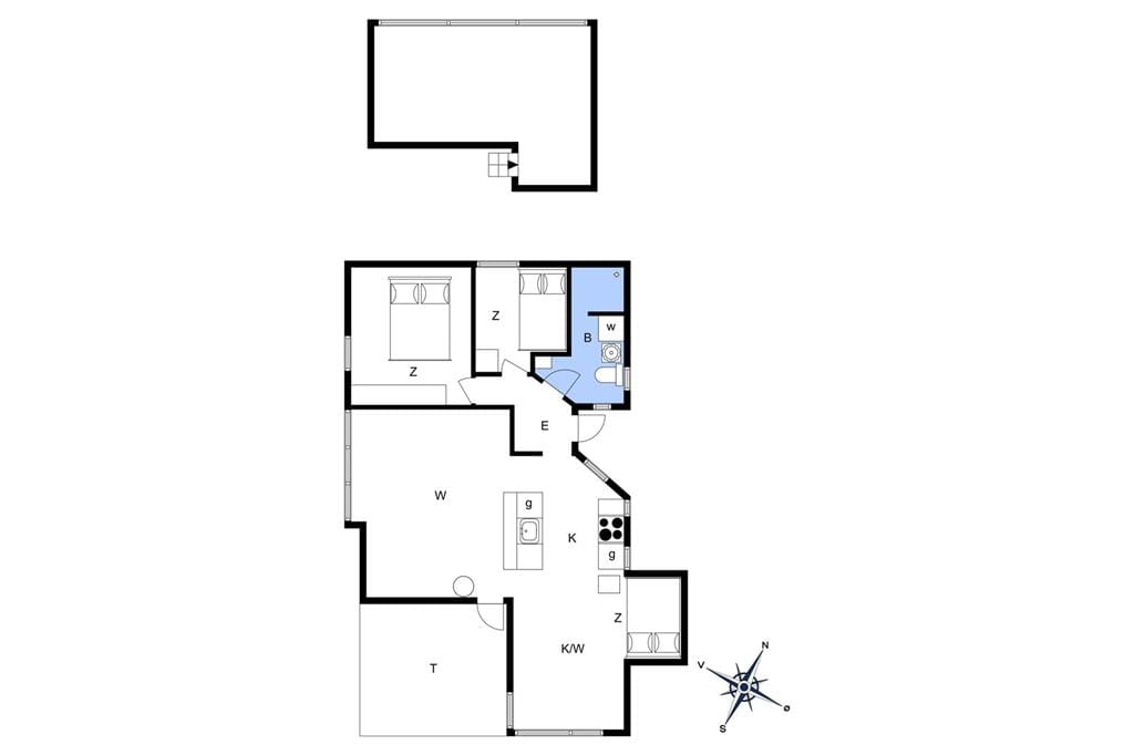 Indretning 1-19 Sommerhus 30328, Lyngbakkevej 19, DK - 8300 Odder