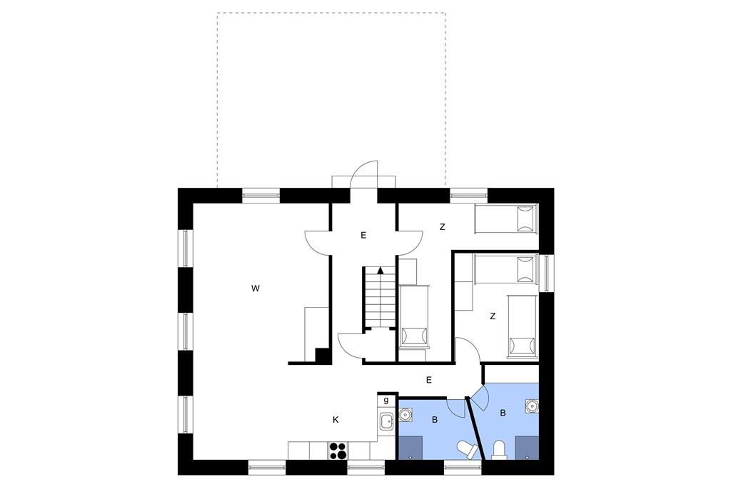 Indretning 1-3 Sommerhus M642761, Brogade 1, DK - 5500 Middelfart
