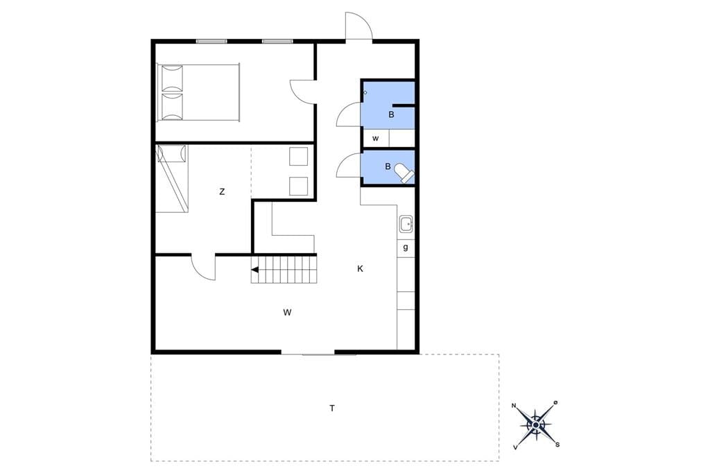 Indretning 1-10 Sommerhus 2641, Egernvej 18, DK - 3730 Nexø