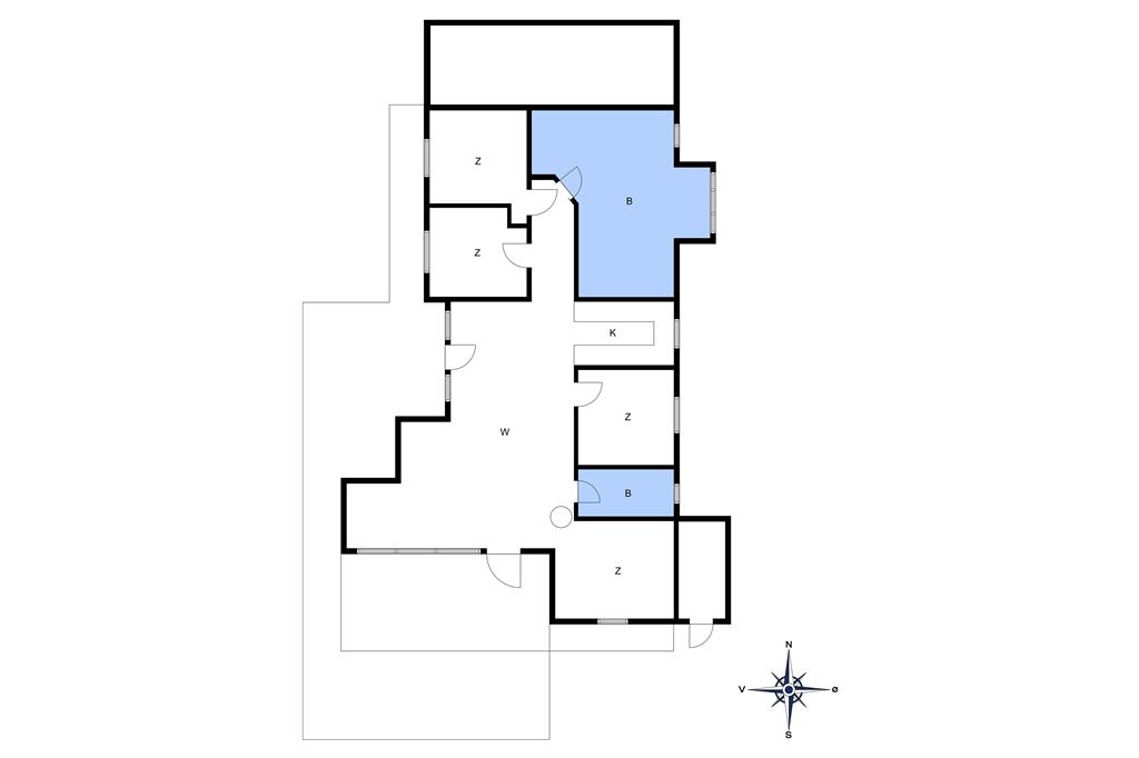 Indretning 1-10 Sommerhus 1532, Strandparken 9, DK - 3720 Aakirkeby