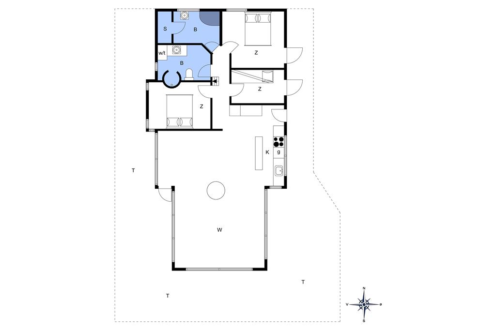 Interieur 1-172 Vakantiehuis JB840, Duevej 4, DK - 9460 Brovst