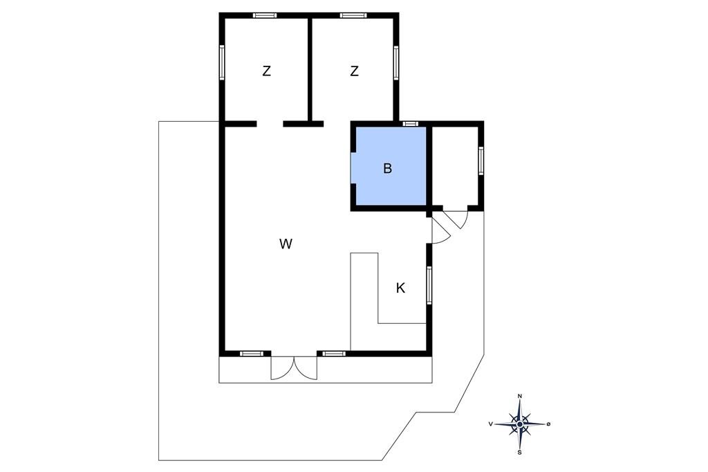 Innenausstattung 1-10 Ferienhaus 4707, Boderne 21, DK - 3720 Aakirkeby