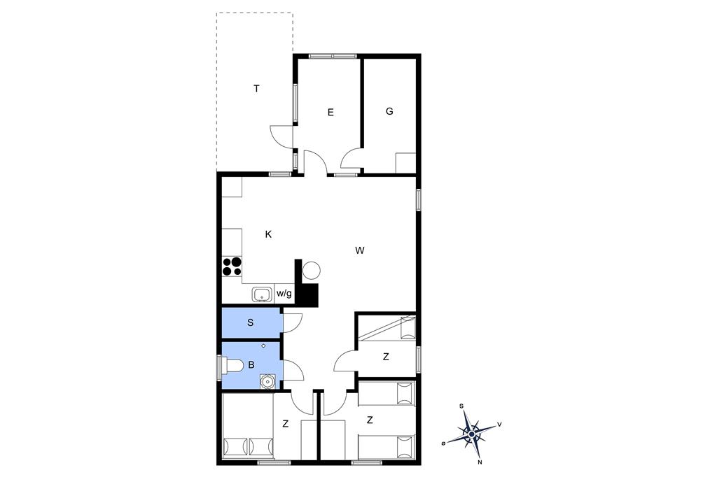 Interieur 1-13 Vakantiehuis 812, Mose-Bøllevej 2, DK - 7700 Thisted