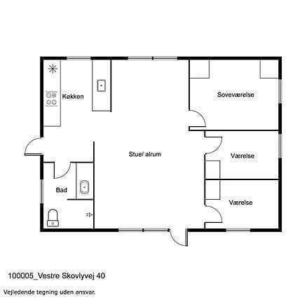 Innenausstattung 1-17 Ferienhaus 12281, Vestre Skovlyvej 40, DK - 4583 Sjællands Odde