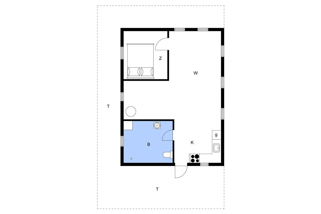 Innenausstattung 1-11 Ferienhaus 0092, Lakolk 92, DK - 6792 Rømø