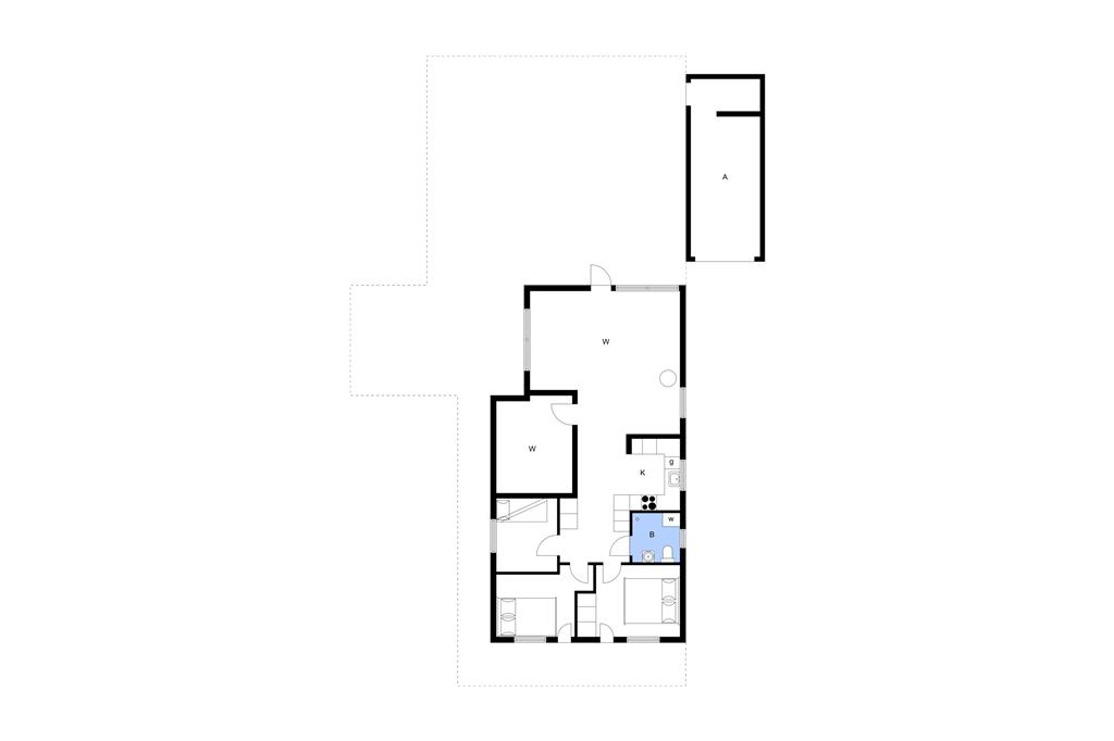 Indretning 1-3 Sommerhus M64517, Margrethevænget 8, DK - 5450 Otterup