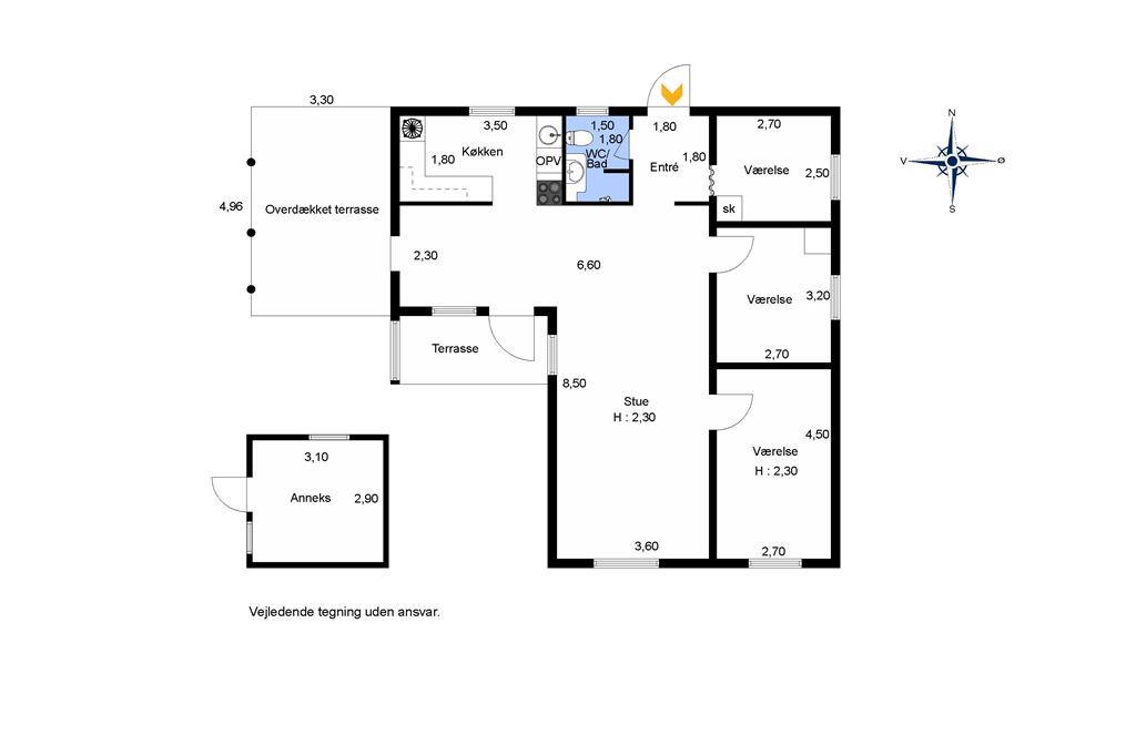 Innenausstattung 1-174 Ferienhaus M17006, Snepudevej 9, DK - 4873 Væggerløse