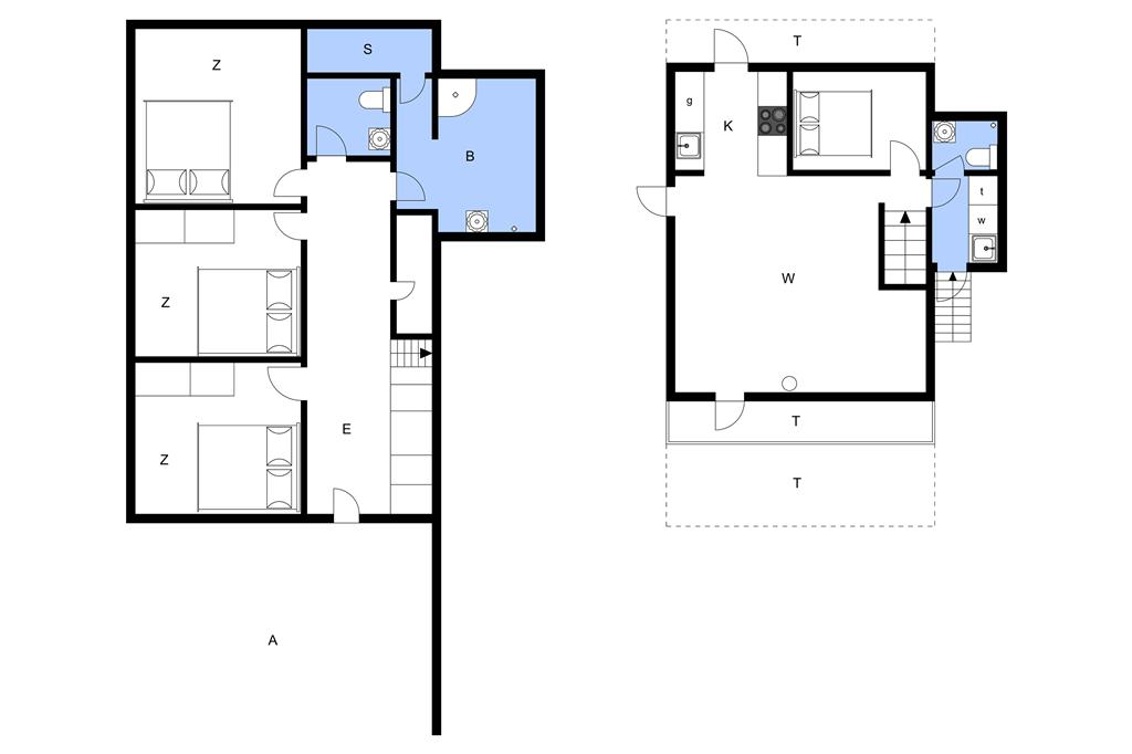 Indretning 1-23 Sommerhus 8406, Fyrreskrænten 12, DK - 8400 Ebeltoft