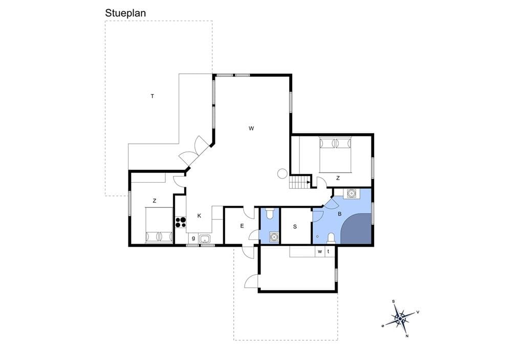 Indretning 1-13 Sommerhus 363, Tunvej 3, DK - 7700 Thisted