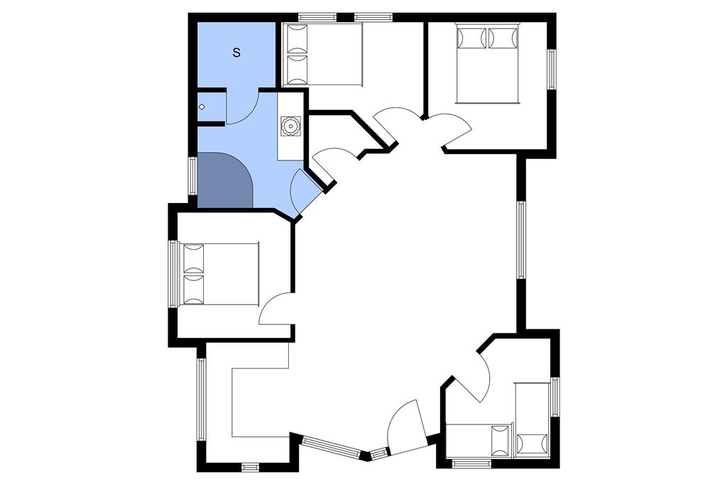 Indretning 1-22 Sommerhus C11090, Fasanvænget 27, DK - 6893 Hemmet