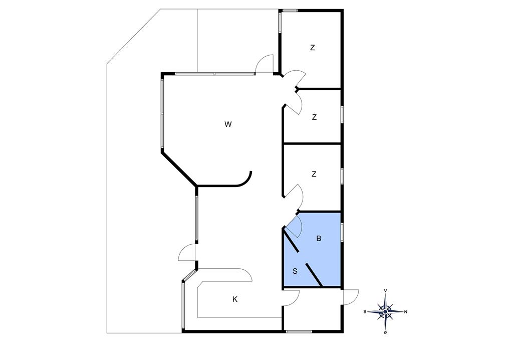 Indretning 1-10 Sommerhus 2629, Munkegårdsskoven 28, DK - 3730 Nexø
