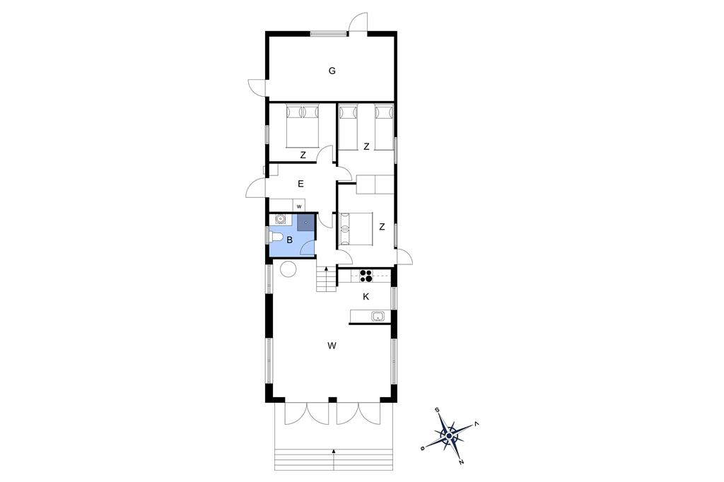 Interieur 1-15 Vakantiehuis 1337, Bøndernes Vej 37, DK - 4780 Stege