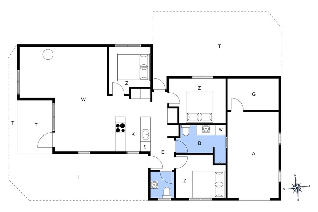 Interieur 1-148 Vakantiehuis TV1427, Ålehulsvej 22, DK - 9881 Bindslev