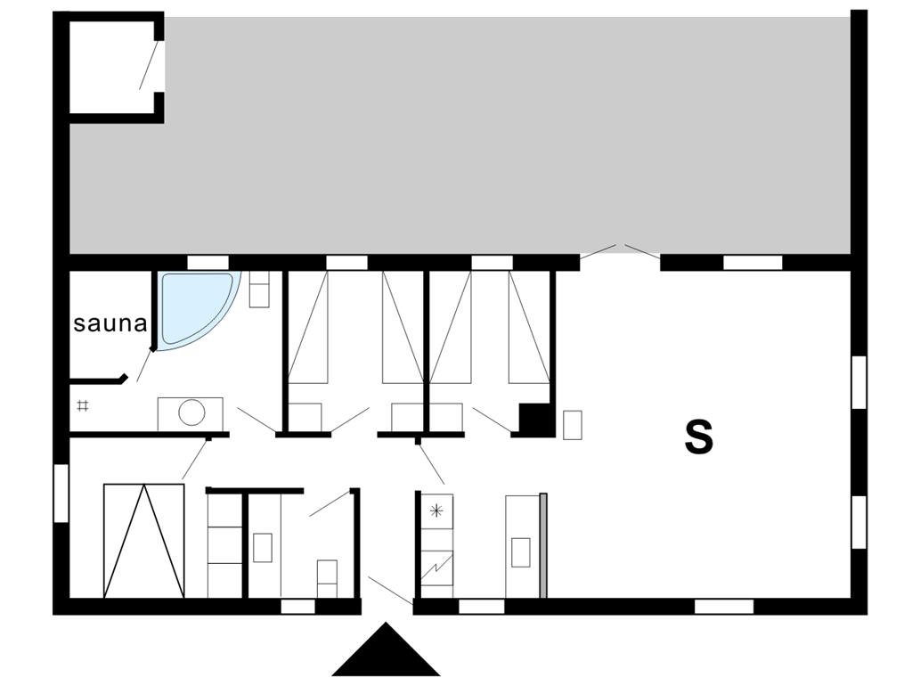 Innredning 1-175 Feirehus 10779, Svollingvej 79, DK - 6990 Ulfborg
