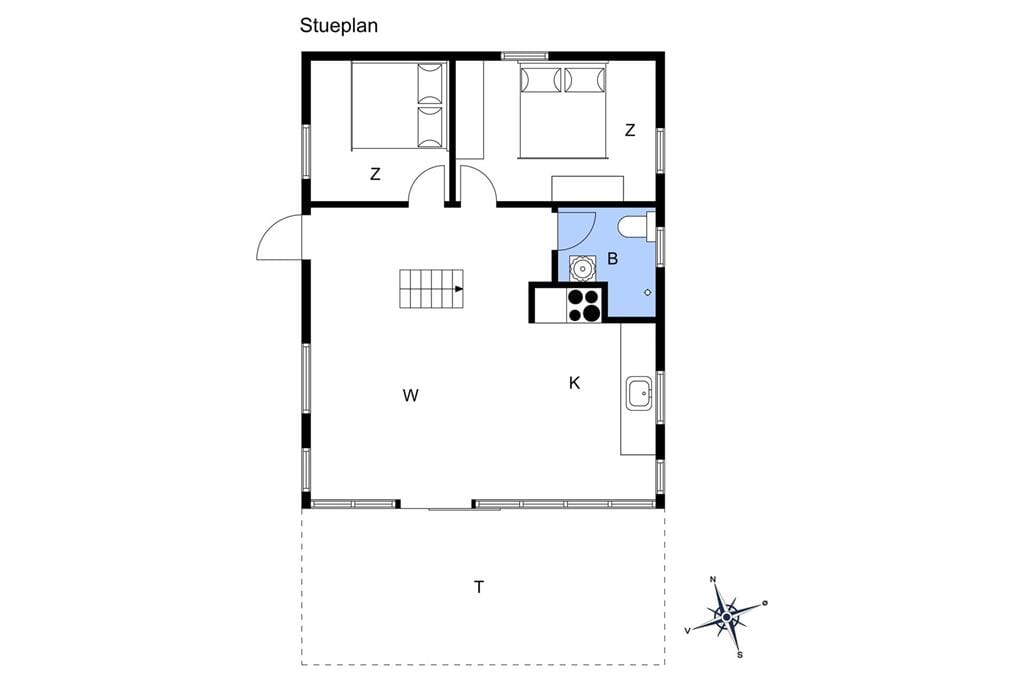Innenausstattung 1-17 Ferienhaus 12233, Vestre Skovlyvej 71, DK - 4583 Sjællands Odde