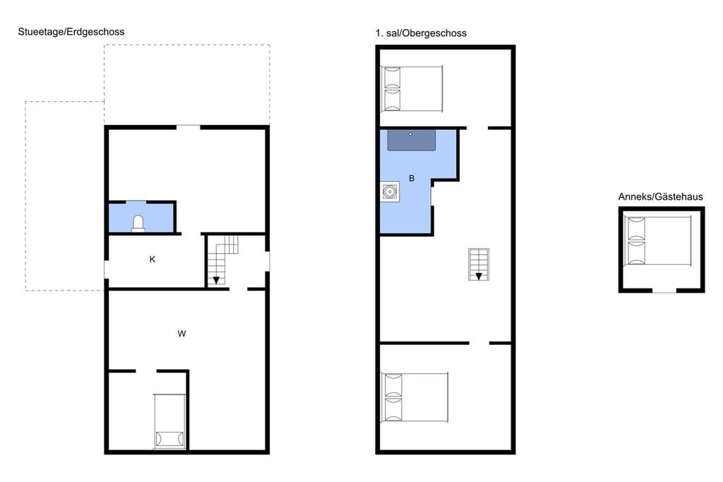 Indretning 1-3 Sommerhus F50634, Naldmose 10, DK - 6440 Augustenborg