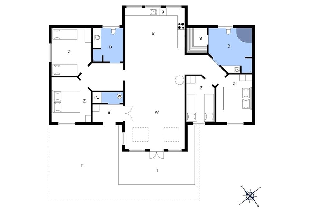 Interieur 1-22 Vakantiehuis C11068, Vibevænget 11, DK - 6893 Hemmet