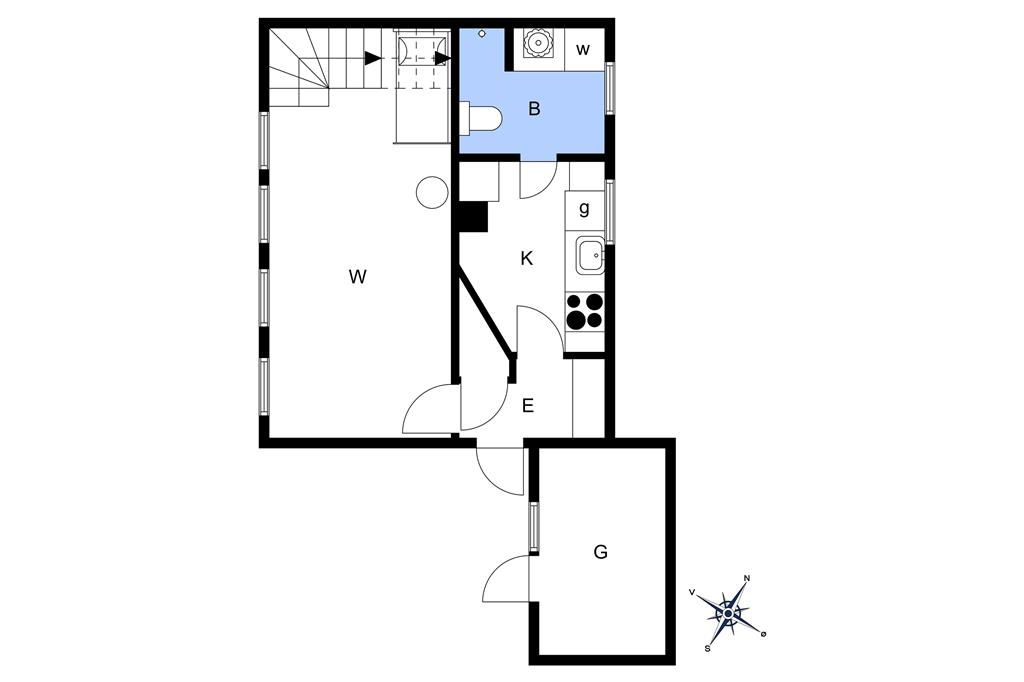 Interieur 1-15 Vakantiehuis 4006, Nyord Bygade 6, DK - 4780 Stege