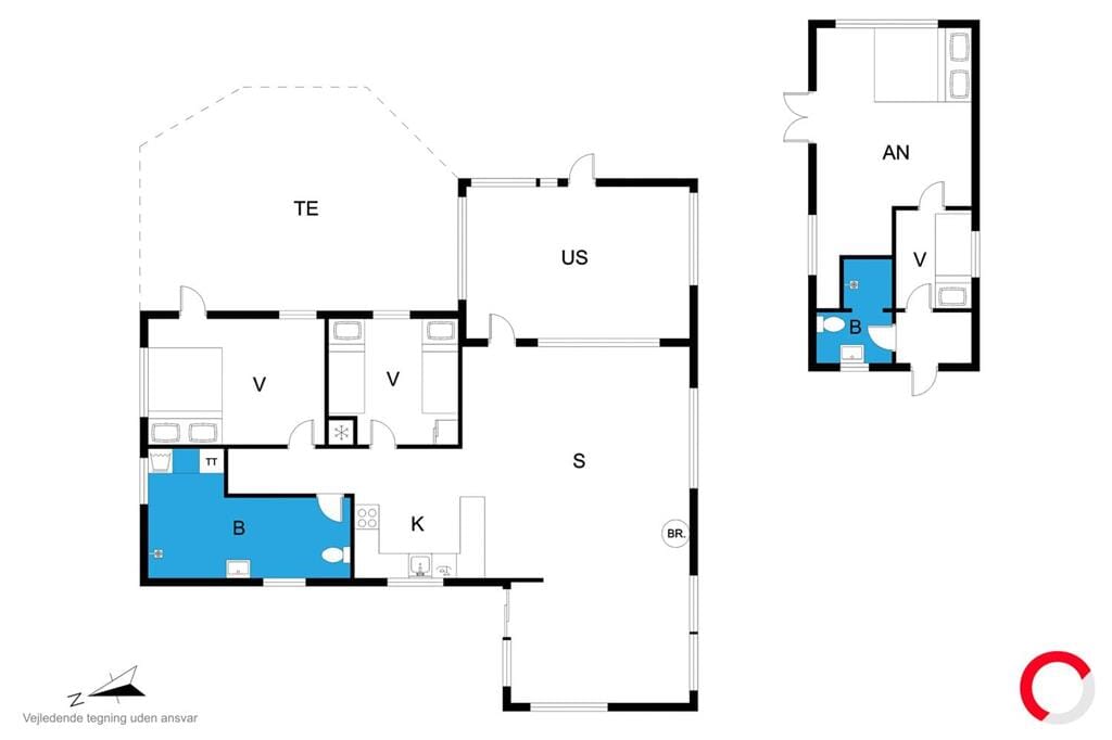 Indretning 1-23 Sommerhus 8547, Agnetevej 11, DK - 8500 Grenaa