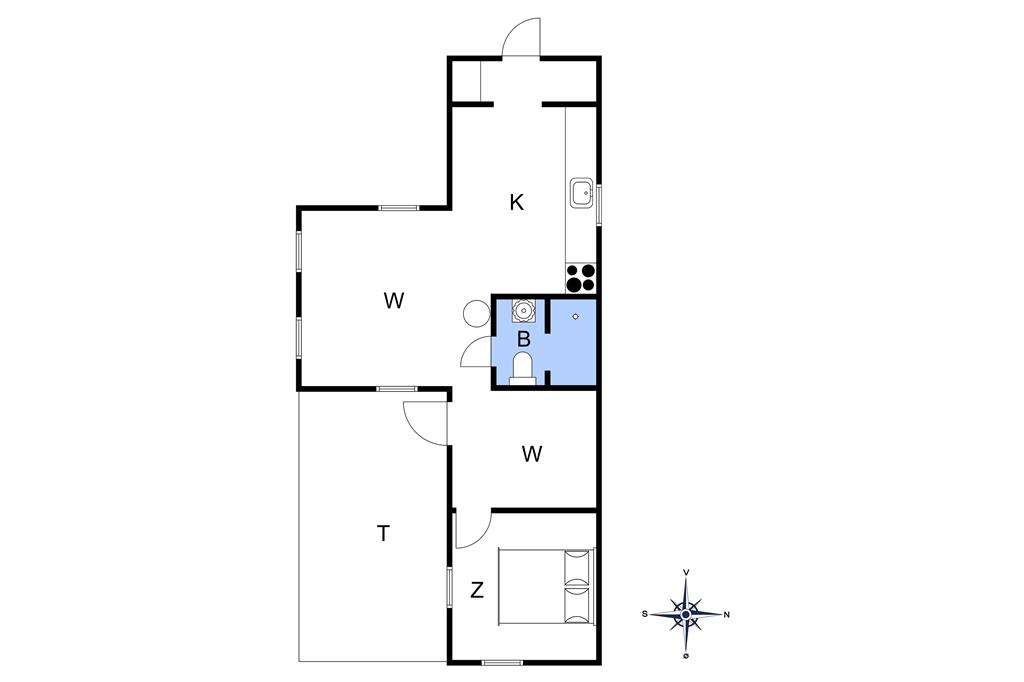 Innenausstattung 1-10 Ferienhaus 6667, Solvej 1, DK - 3770 Allinge