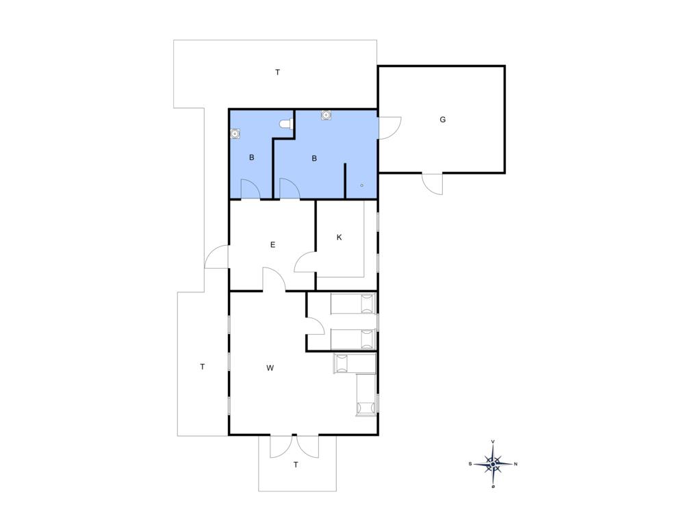 Interior 1-10 Holiday-home 4748, Bodernevej 12, DK - 3720 Aakirkeby