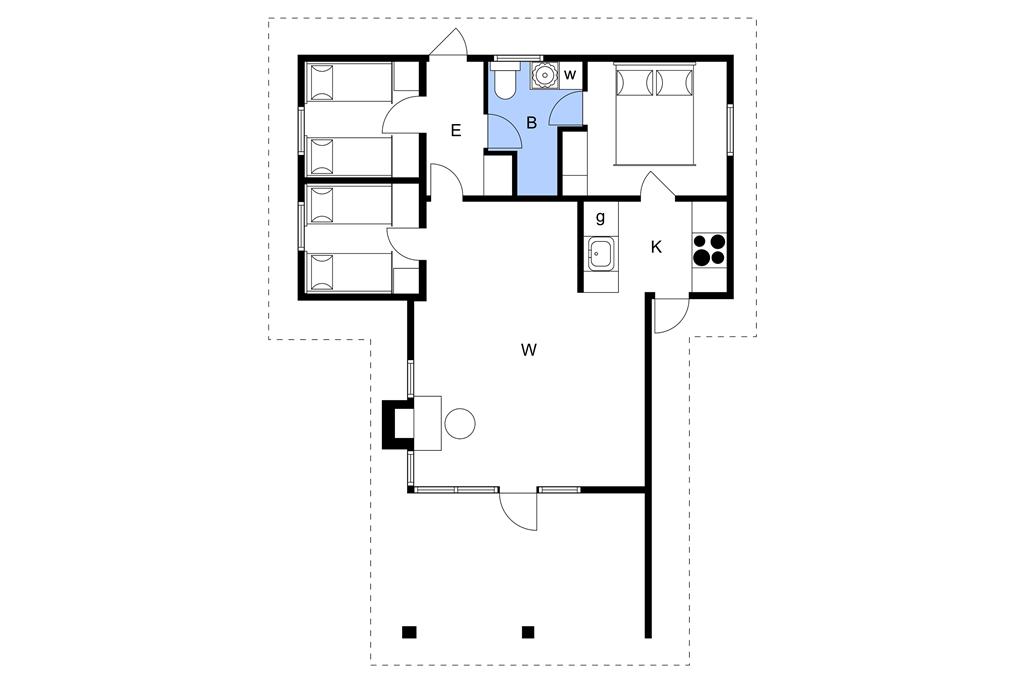 Indretning 1-3 Sommerhus M642451, Stjernevej 99, DK - 5500 Middelfart