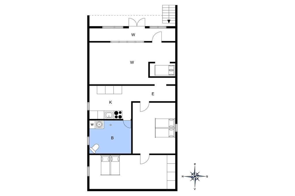 Innenausstattung 1-3 Ferienhaus M70417, Bregninge Møllevej 6, DK - 5970 Ærøskøbing