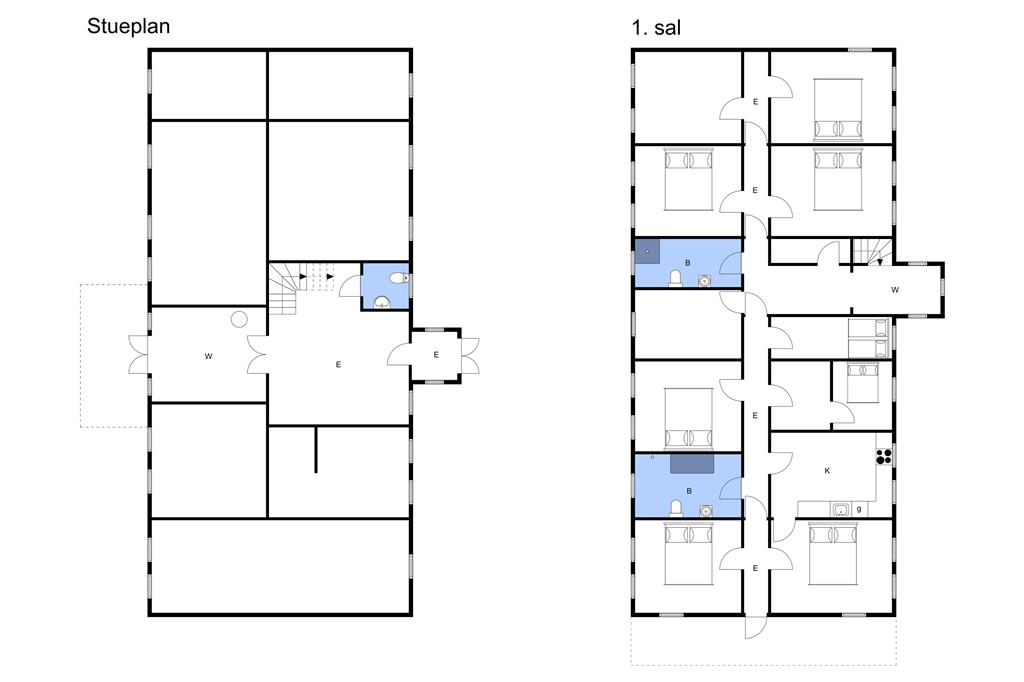 Innenausstattung 1-3 Ferienhaus S90170, Øbjerggaards Alle 20, DK - 4750 Lundby