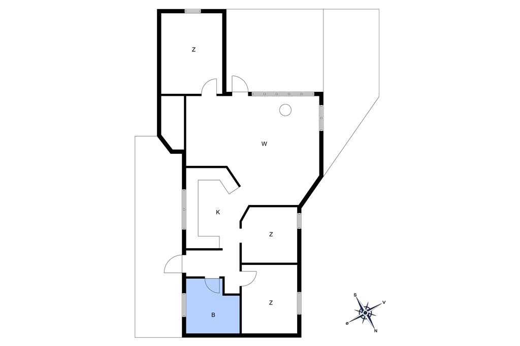Innenausstattung 1-10 Ferienhaus 6710, Skovkanten 36, DK - 3790 Hasle
