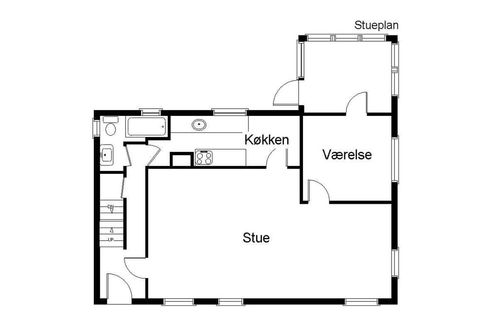 Indretning 1-170 Sommerhus 20317, Sygehusvej 17, DK - 8305 Samsø
