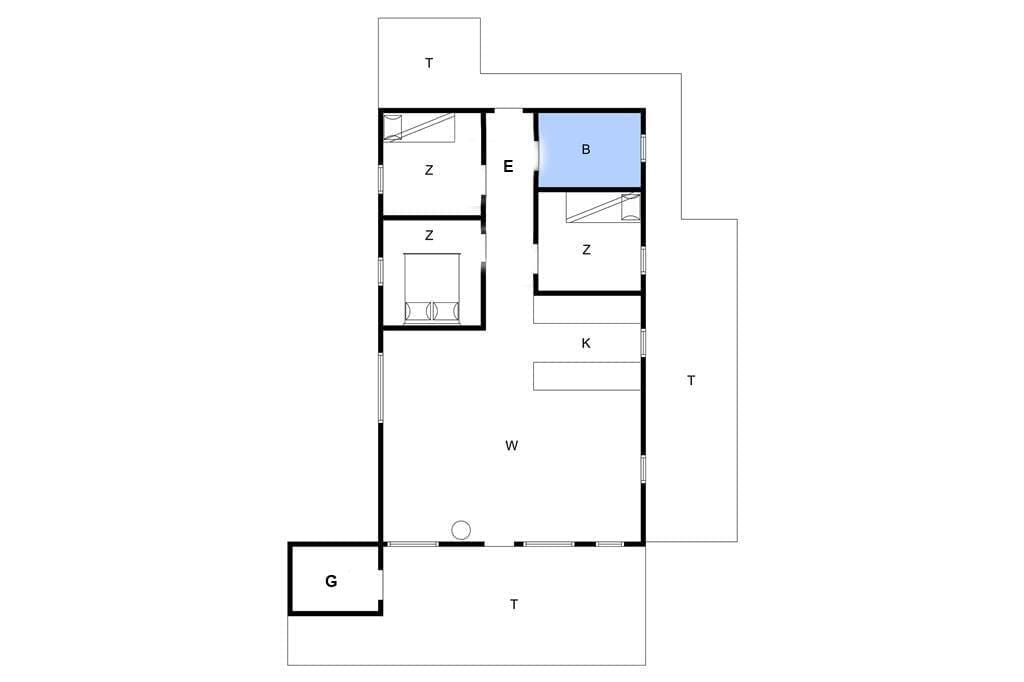 Indretning 1-4 Sommerhus 097, Lyngen 14, DK - 6950 Ringkøbing