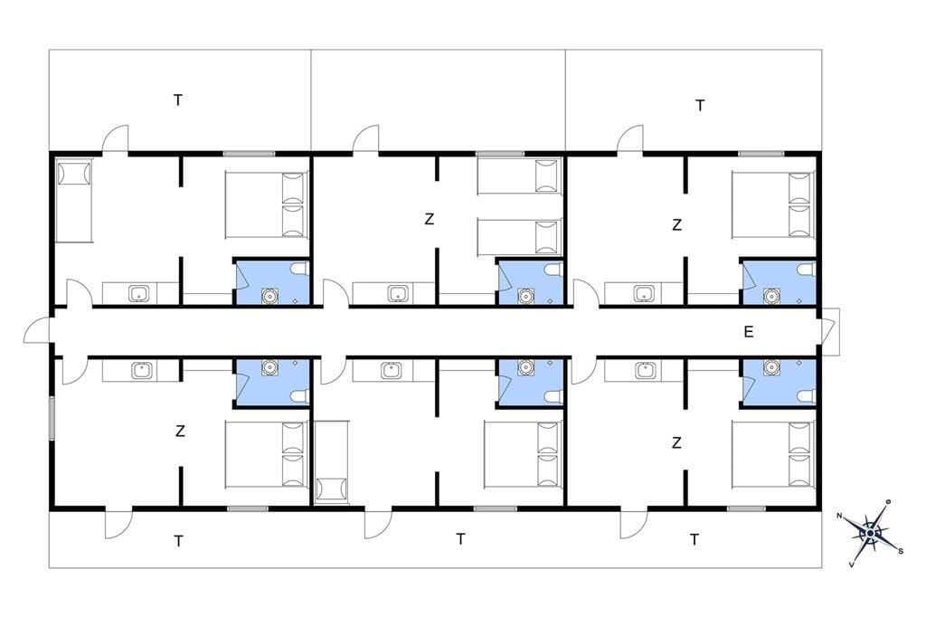 Innenausstattung 1-174 Ferienhaus L011, Kragenæsvej 59, DK - 4943 Torrig L