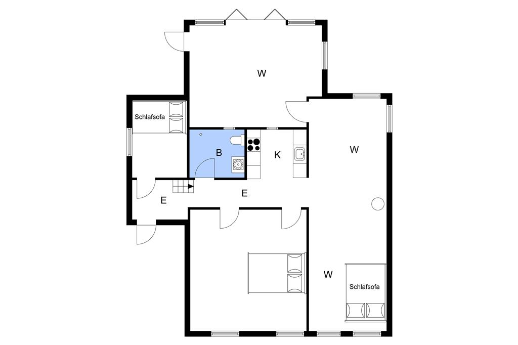 Interieur 1-3 Vakantiehuis M64520, Platanvej 7, DK - 5450 Otterup