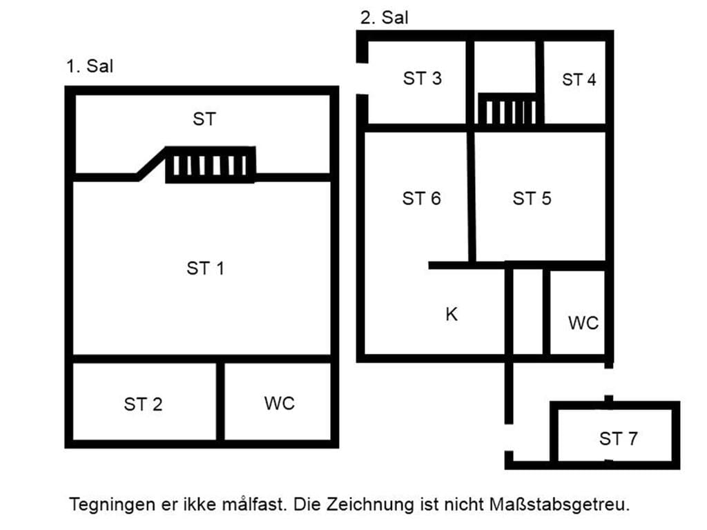 Indretning 1-15 Sommerhus 4307, Busenevej 38, DK - 4791 Borre