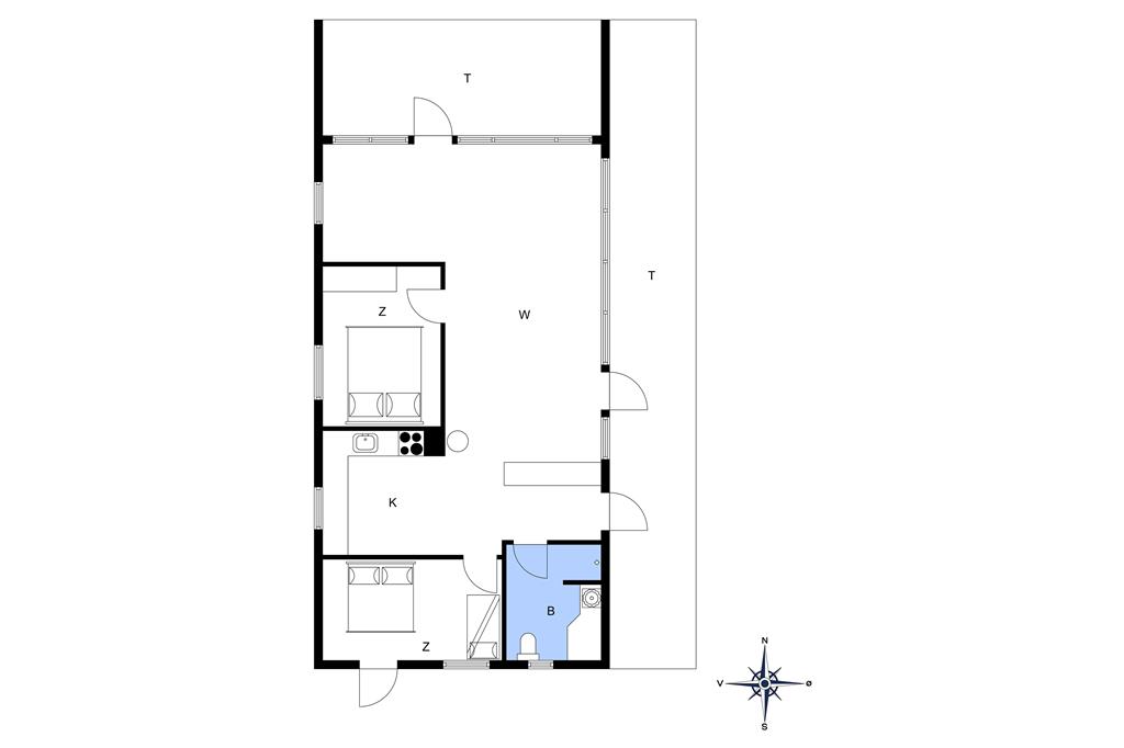 Indretning 1-14 Sommerhus 662, Lyngmarkvej 10, DK - 9800 Hjørring