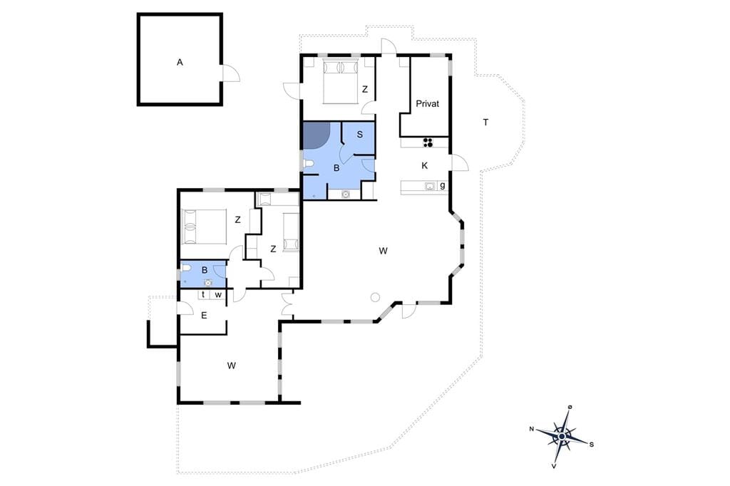 Indretning 1-14 Sommerhus 644, Redningsvejen Nord 122, DK - 9480 Løkken