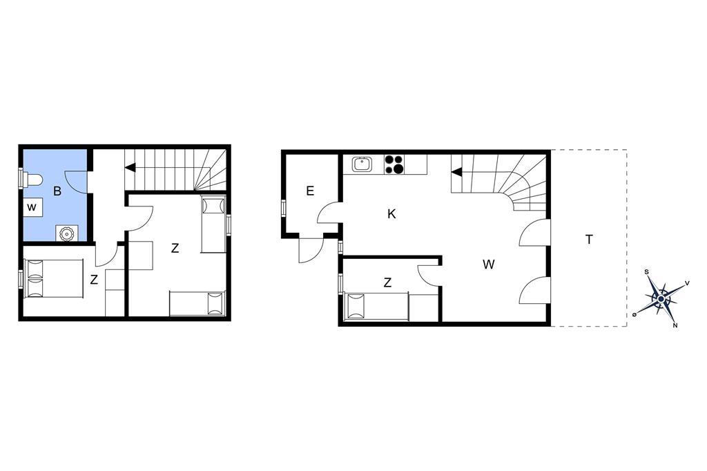 Indretning 1-11 Sommerhus 0367, Vestergade 159, DK - 6792 Rømø