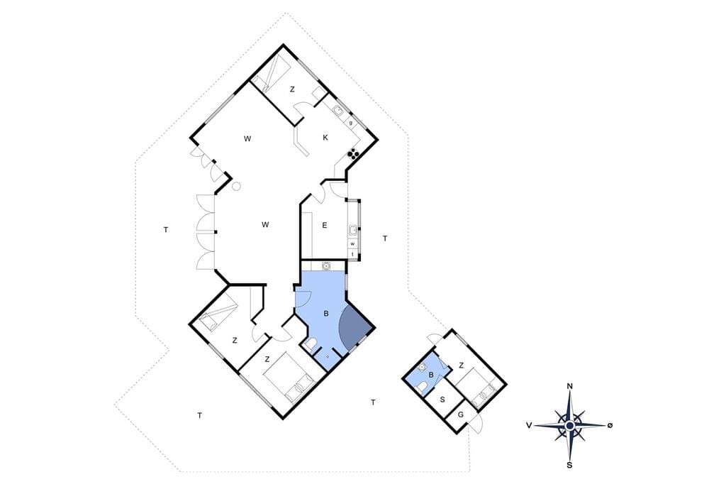 Indretning 1-13 Sommerhus 691, Ingersvej 31, DK - 7770 Vestervig