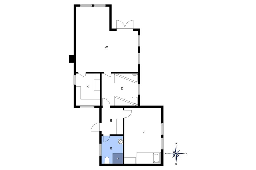 Innenausstattung 1-1336 Ferienhaus 764, Brødemosevej 21, DK - 3300 Frederiksværk