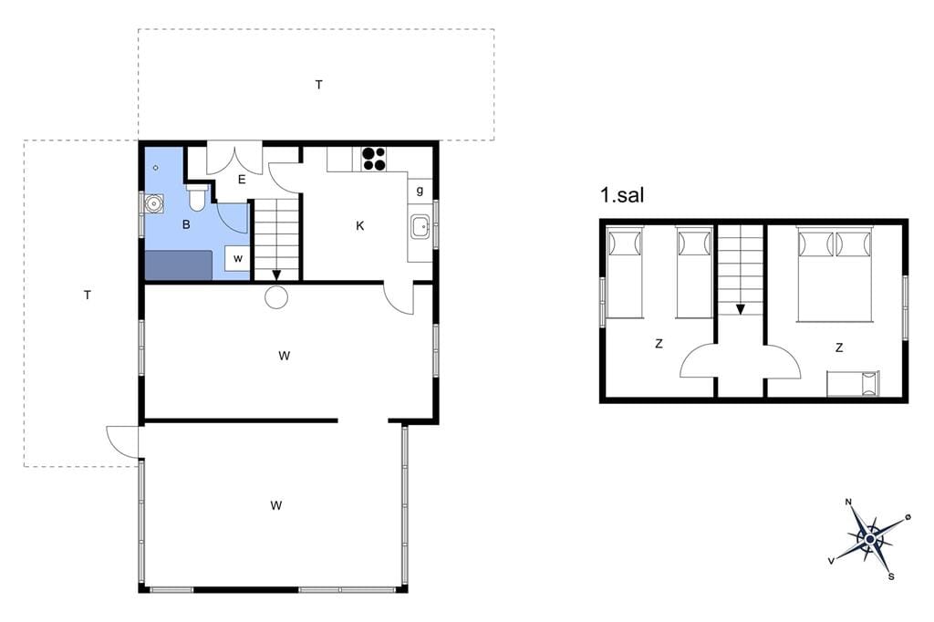 Innenausstattung 1-401 Ferienhaus OH134, Egense Hjørnet 5, DK - 9280 Storvorde