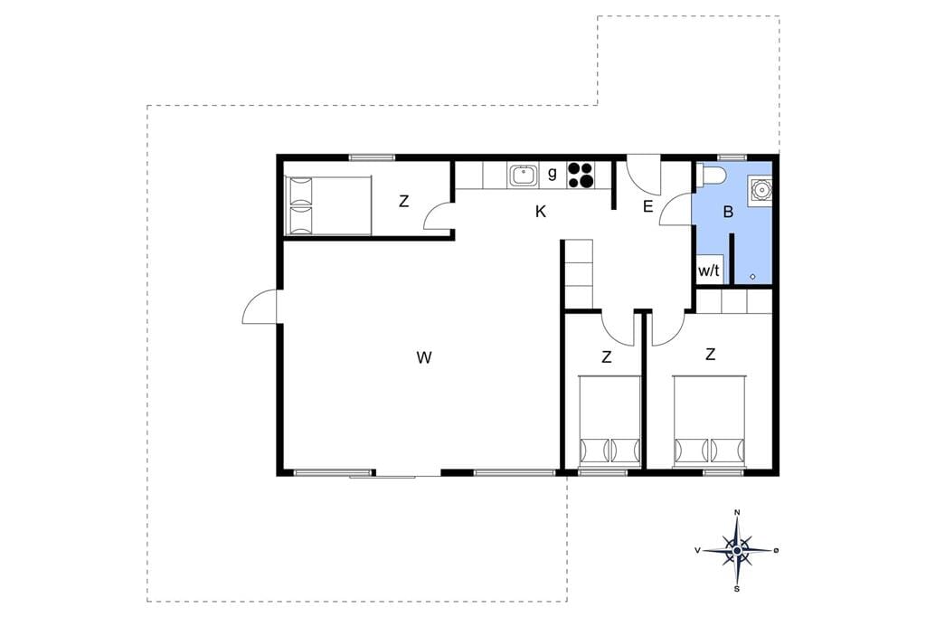 Interieur 1-148 Vakantiehuis TV1397, Margueritevej 7, DK - 9881 Bindslev