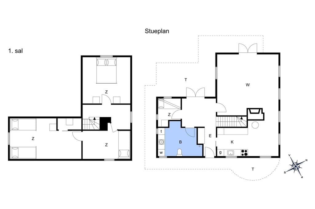 Indretning 1-175 Sommerhus 10192, Raketvejen 17, DK - 6990 Ulfborg