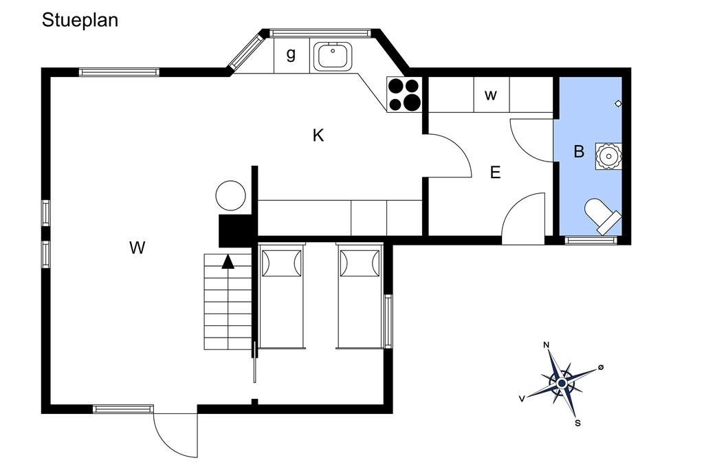 Interieur 1-22 Vakantiehuis C11032, Lukkebjerg 12, DK - 6893 Hemmet