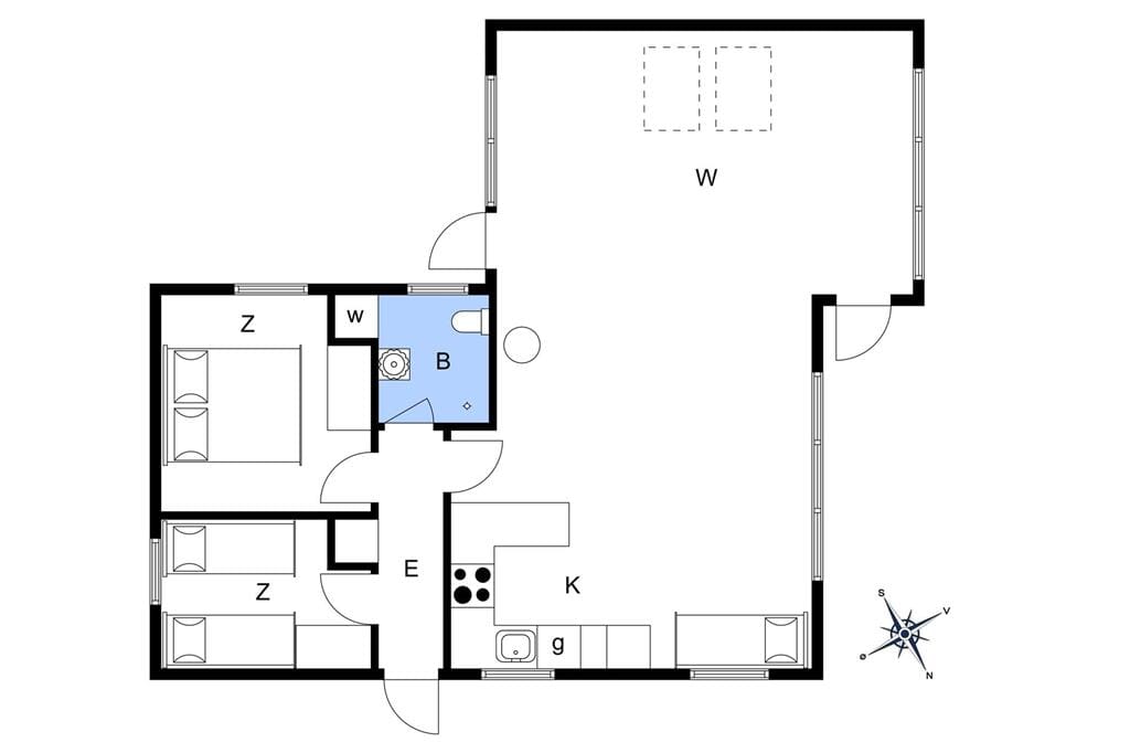 Interior 1-125 Holiday-home 2101, Hjelmevej 7, DK - 6854 Henne