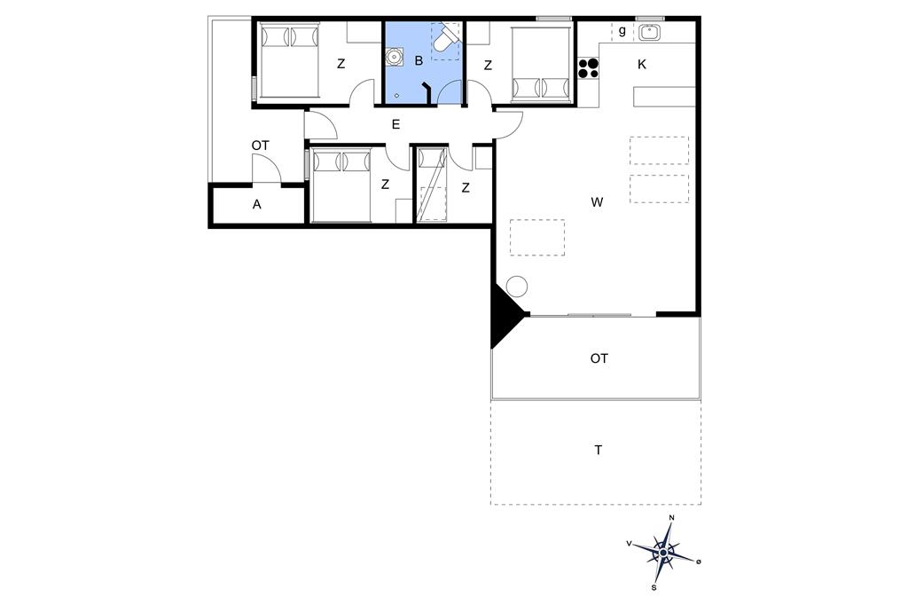 Innenausstattung 1-173 Ferienhaus BV114, Hedevej 24, DK - 6857 Blåvand