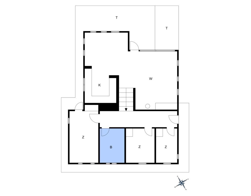 Indretning 1-10 Sommerhus 1429, Søhøjbakken 24, DK - 3720 Aakirkeby