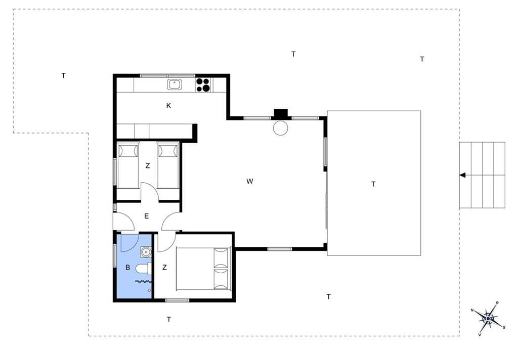 Interieur 1-23 Vakantiehuis 8110, Blombjergvej 16, DK - 8410 Rønde